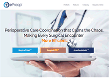 Tablet Screenshot of epreop.com